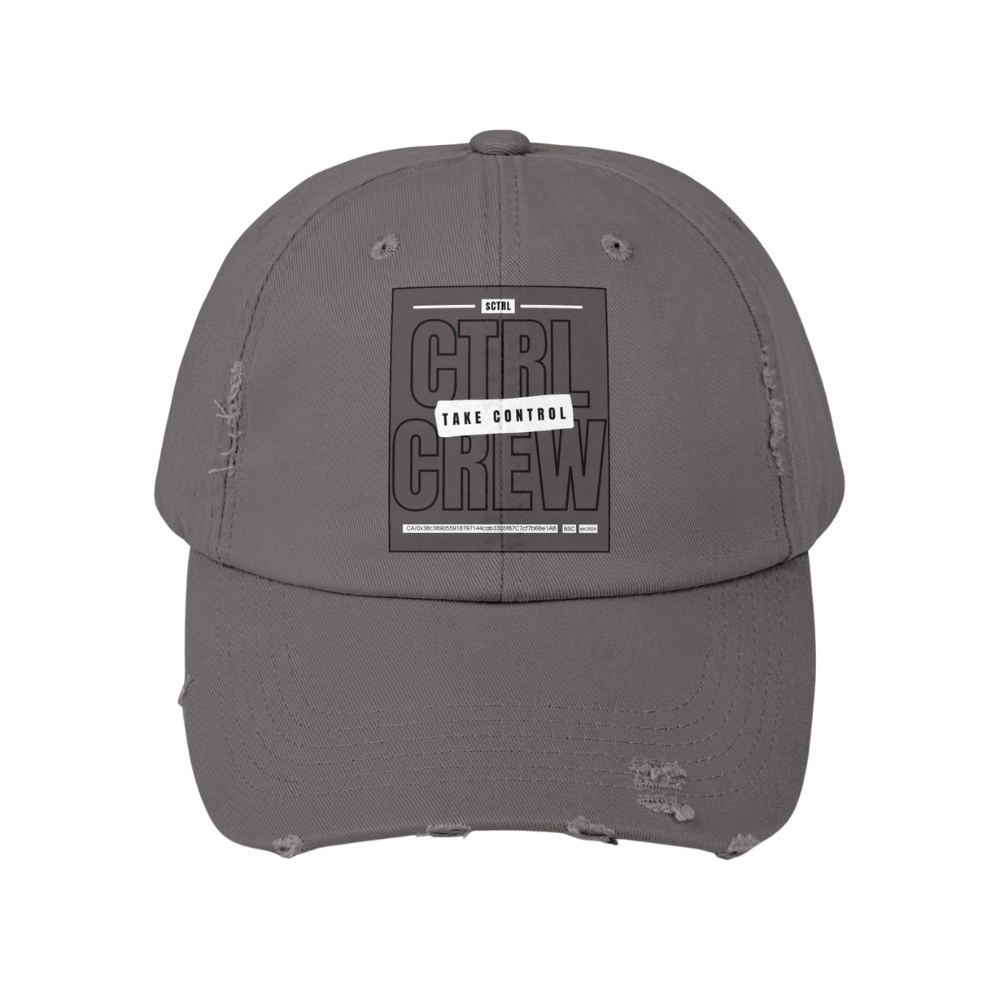 Control Vintage Distressed Dad Cap