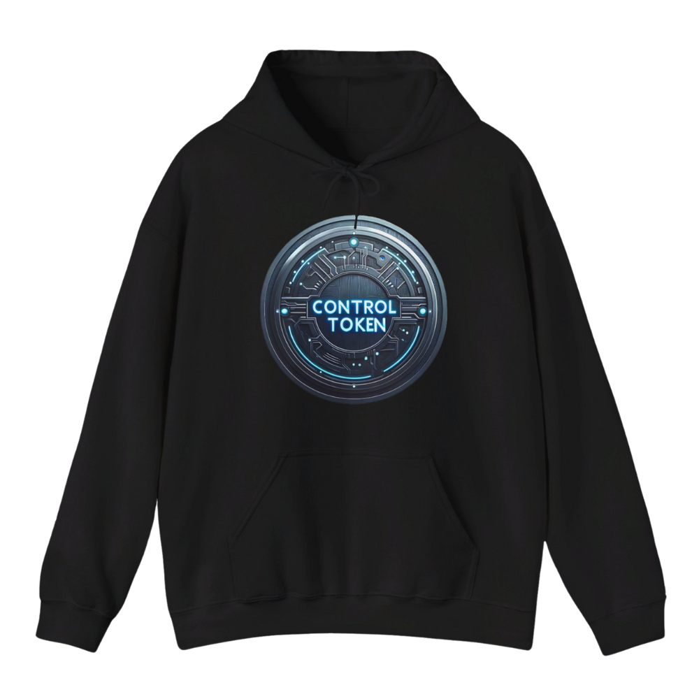 Control Token Logo Hoody (Black)