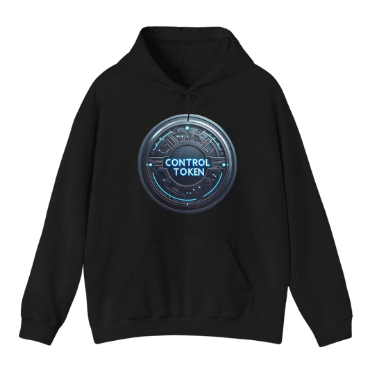 Control Token Logo Hoody (Black)