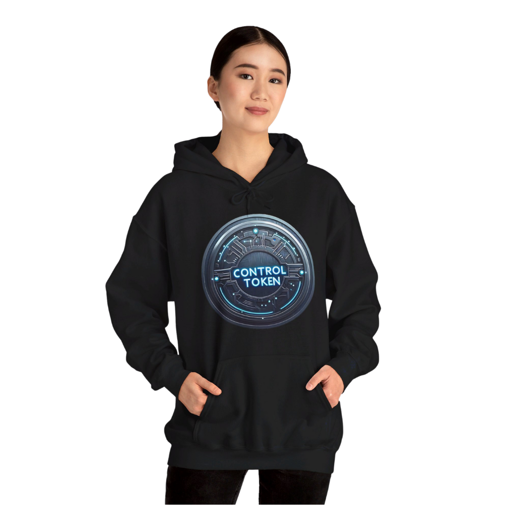 Control Token Logo Hoody (Black)