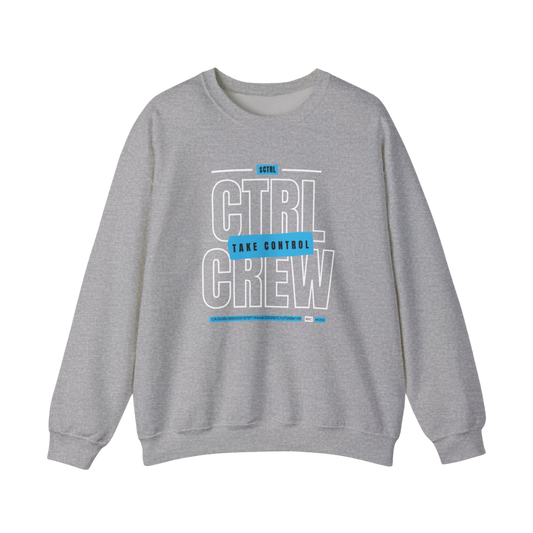 $CTRL CREW Crewneck Sweater (Athletic Gray)