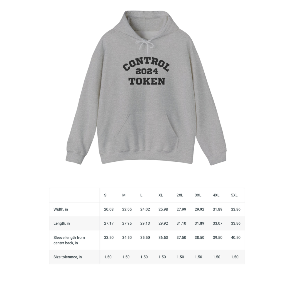 Control Token 2024 Hoody (Athletic Gray)