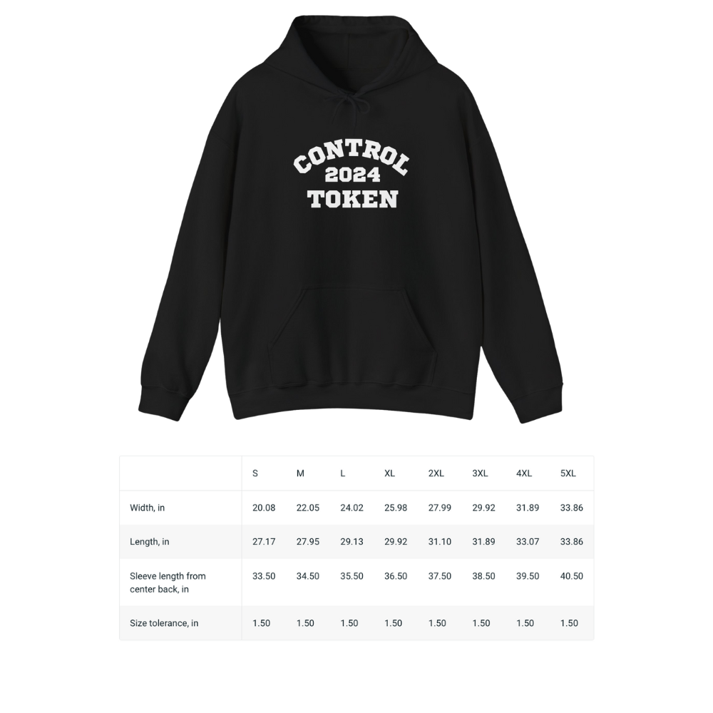 Control Token 2024 Hoody (Black)